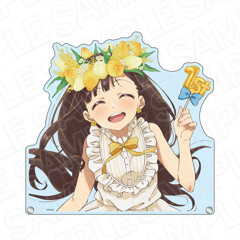 TVアニメ「負けヒロインが多すぎる！」　特大ダイカットアクリルボード　温水佳樹　1st anniversary ver.