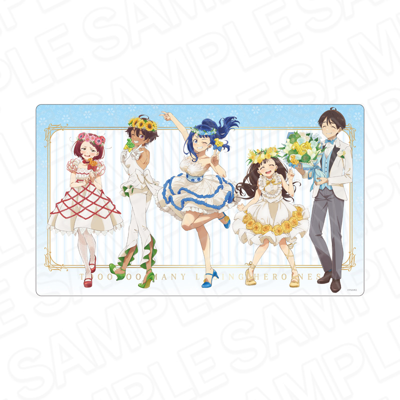 TVアニメ「負けヒロインが多すぎる！」　ラバーデスクマット　1st anniversary ver.