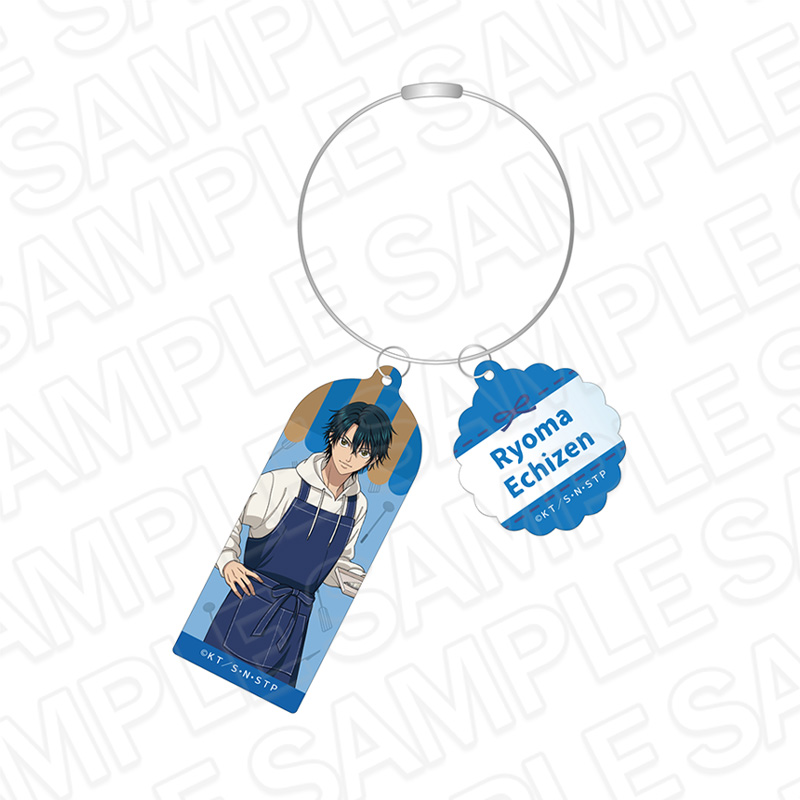 新テニスの王子様ワイヤーキーホルダー　越前リョーマ　手料理　ｖｅｒ．