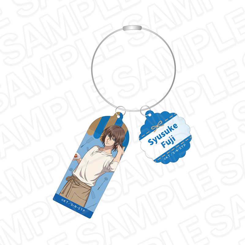 新テニスの王子様ワイヤーキーホルダー　不二周助　手料理　ｖｅｒ．