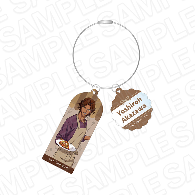 新テニスの王子様ワイヤーキーホルダー　赤澤??朗　手料理　ｖｅｒ．