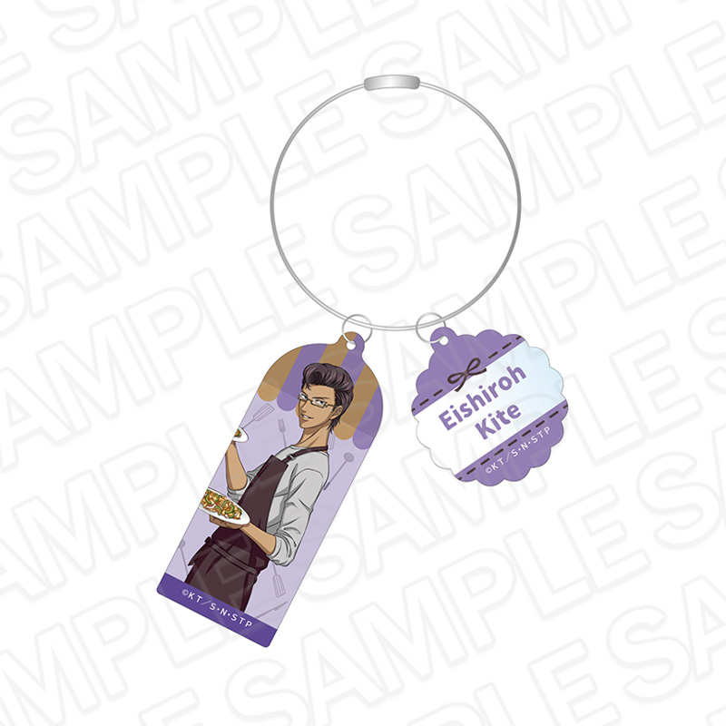 新テニスの王子様ワイヤーキーホルダー　木手永四郎　手料理　ｖｅｒ．