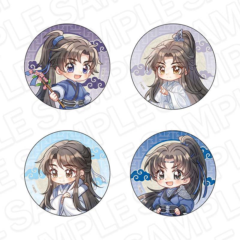 二哈と彼の白猫師尊　カンバッジ(ブラインド)　CAFÉ STAND ver.