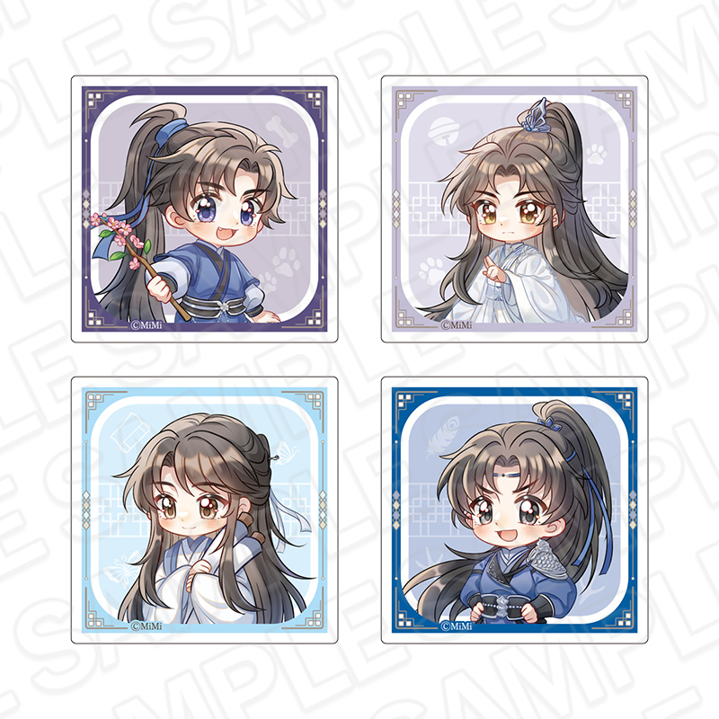 二哈と彼の白猫師尊　ミニアクリルブロック(ブラインド)　CAFÉ STAND ver.