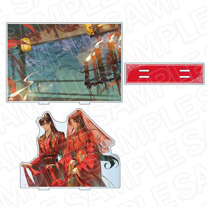 二哈と彼の白猫師尊　アクリルジオラマ　F