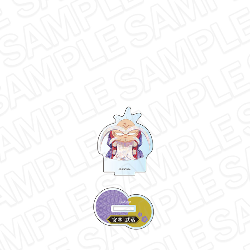 真･侍伝YAIBA　アクリルフィギュア　PALE TONE series　宮本 武蔵