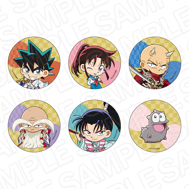 真･侍伝YAIBA　カンバッジ(ブラインド)　デフォルメ ver.