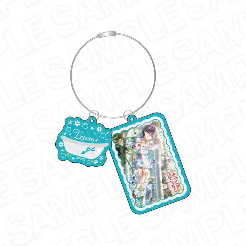 ワイヤーキーホルダー　桂城　泉　Ｈｅｒ－ｂａｔｈ－ｒｉｕｍ　ｖｅｒ．