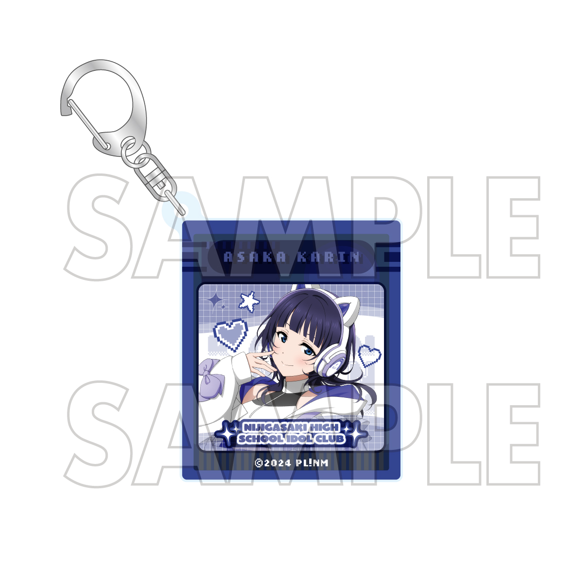 ラブライブ！虹ヶ咲学園スクールアイドル同好会　アクリルキーホルダー　朝香果林
