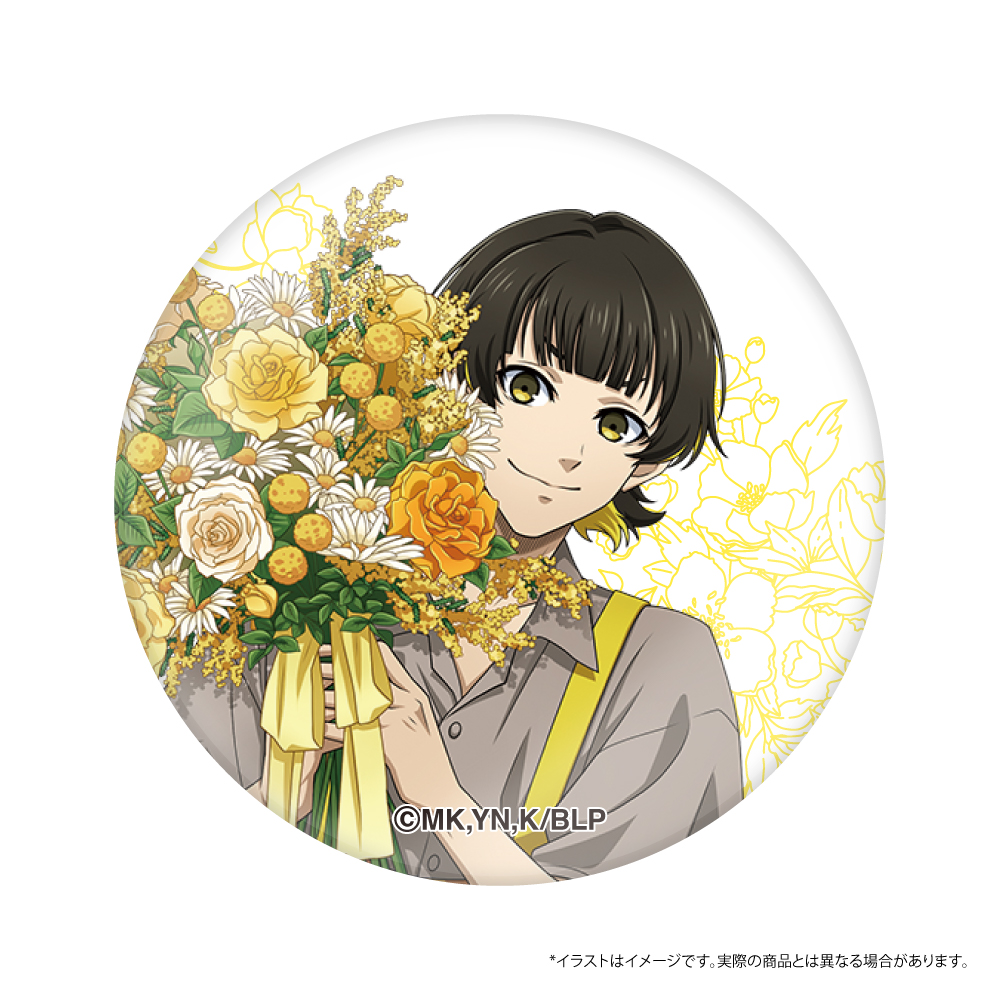 ブルーロック ガラスマグネット 蜂楽 廻(お花屋さん)