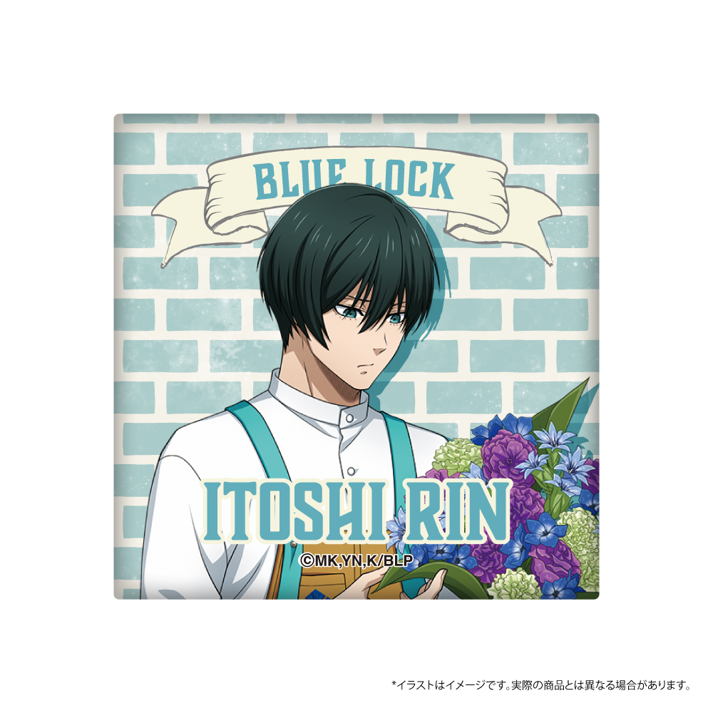 ブルーロック タイルマグネット 糸師 凛(お花屋さん)