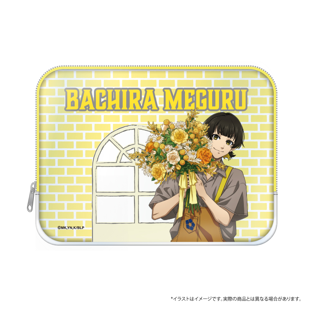 ブルーロック スクエアポーチ 蜂楽 廻(お花屋さん)