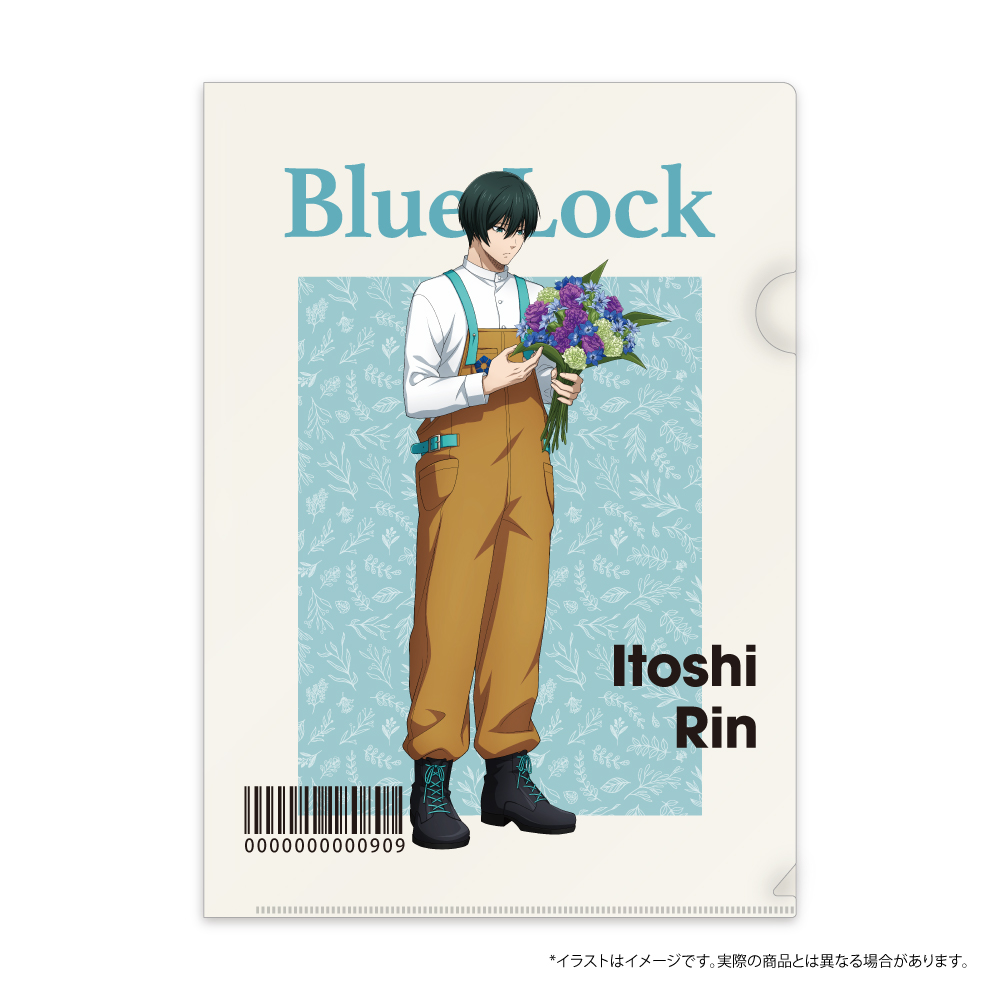 ブルーロック クリアファイル・ミニポスターセット 糸師 凛(お花屋さん)