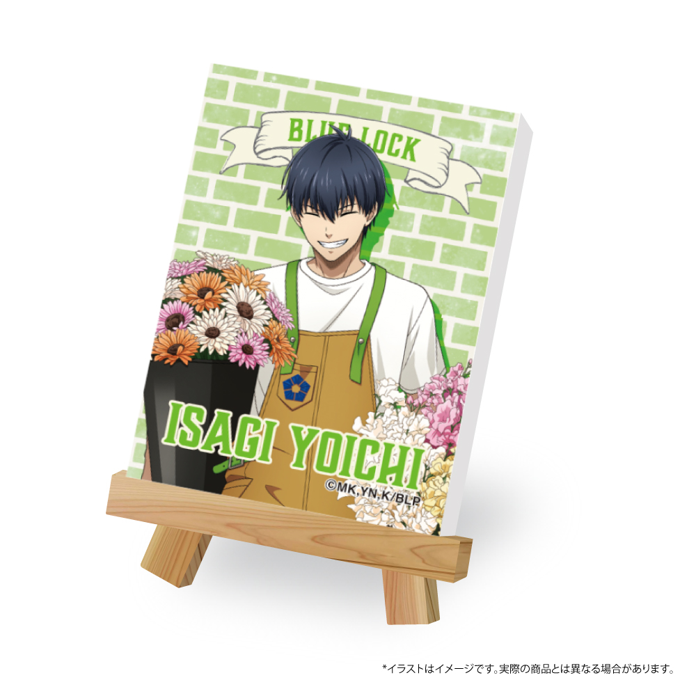 ブルーロック キャンバスボードミニ 潔 世一(お花屋さん)