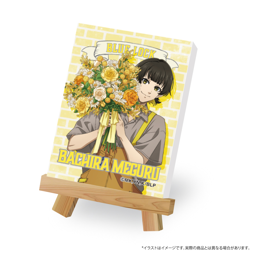 ブルーロック キャンバスボードミニ 蜂楽 廻(お花屋さん)