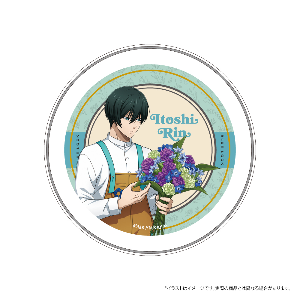 ブルーロック ワイヤレス充電器 糸師 凛(お花屋さん)