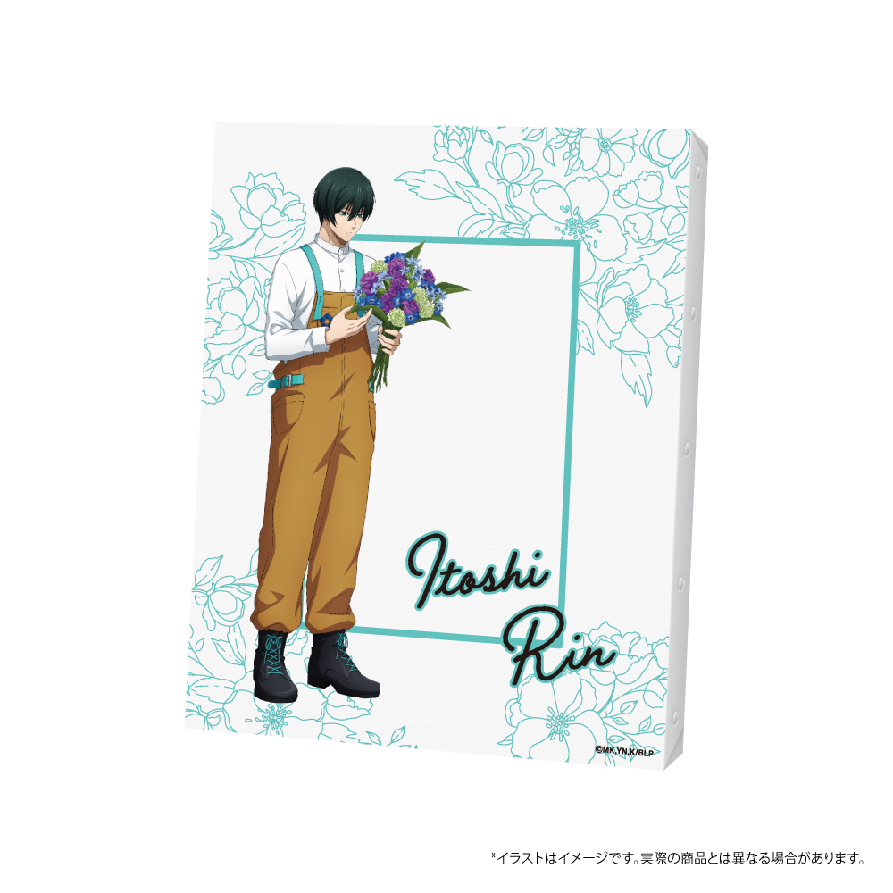 ブルーロック アートボード(キャンバス) 糸師 凛(お花屋さん)