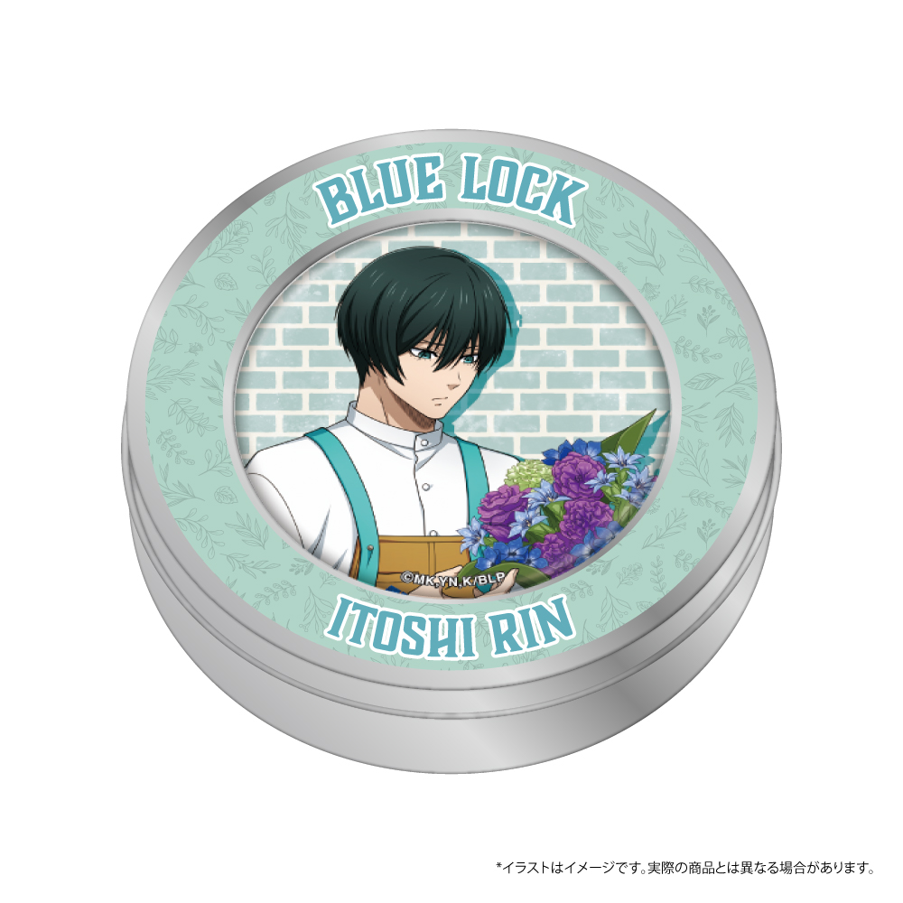 ブルーロック 缶マグネット付きギフト缶(栽培キット付き) 糸師 凛(お花屋さん)