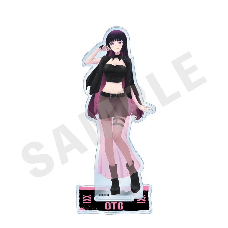 ロックは淑女の嗜みでして　アクリルスタンド（黒鉄音羽）