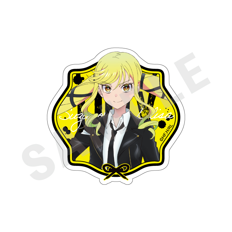 ロックは淑女の嗜みでして　ダイカットステッカー（鈴ノ宮りりさ）