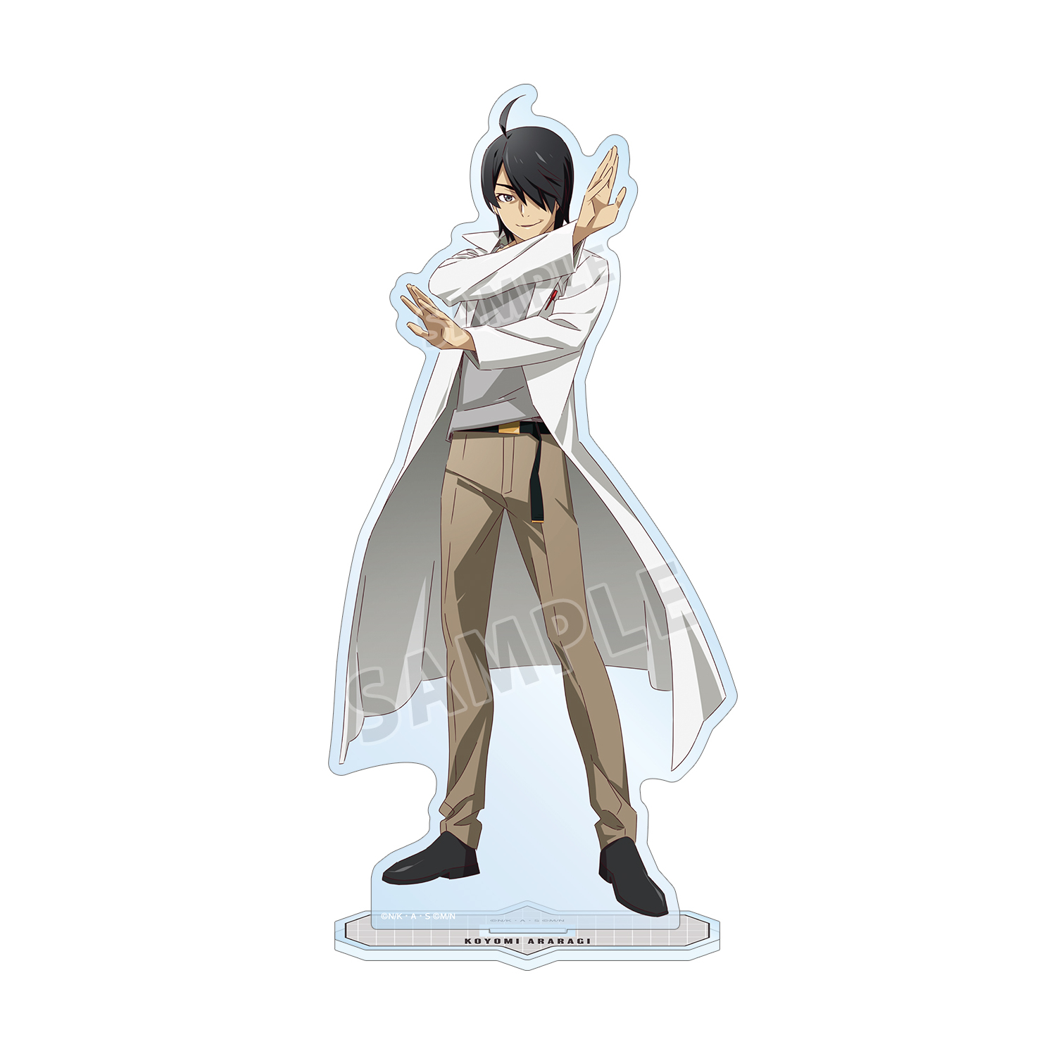 物語シリーズ×STEINS;GATE 描き下ろし 阿良々木暦 コラボイラストver. BIGアクリルスタンド