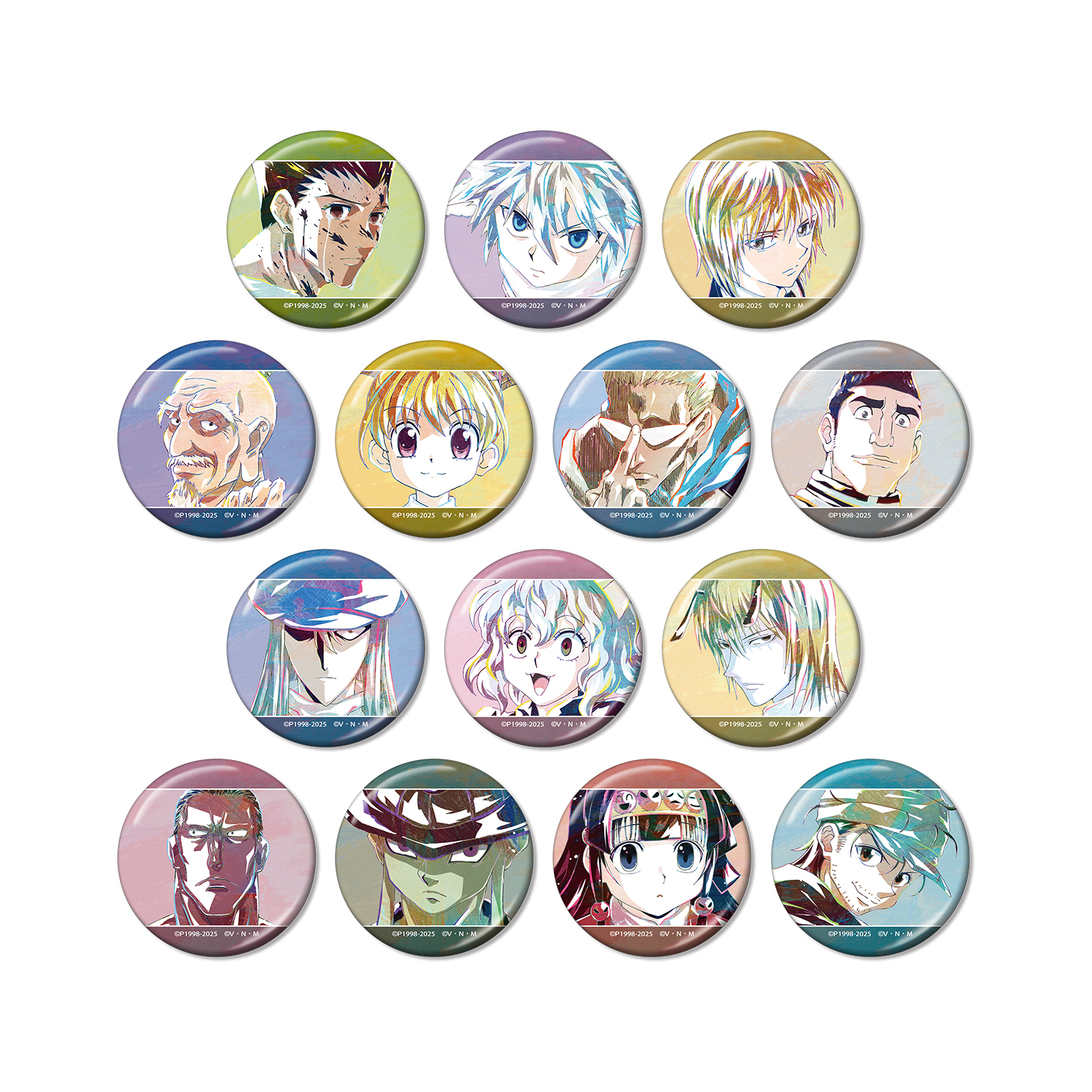 HUNTER×HUNTER トレーディング Ani-Art 第3弾 メタリック缶バッジ