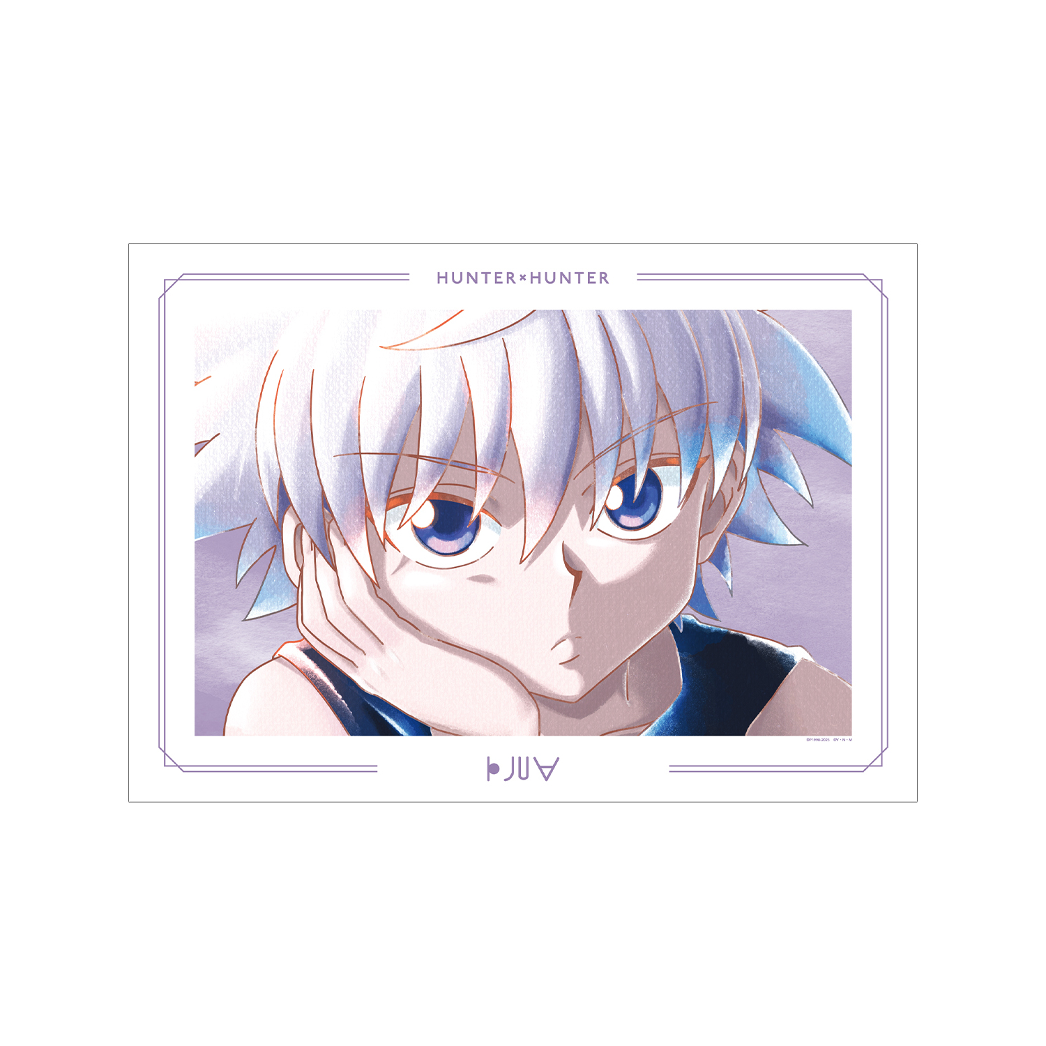 HUNTER×HUNTER キルア Ani-Art aqua label 第2弾 A3マット加工ポスター
