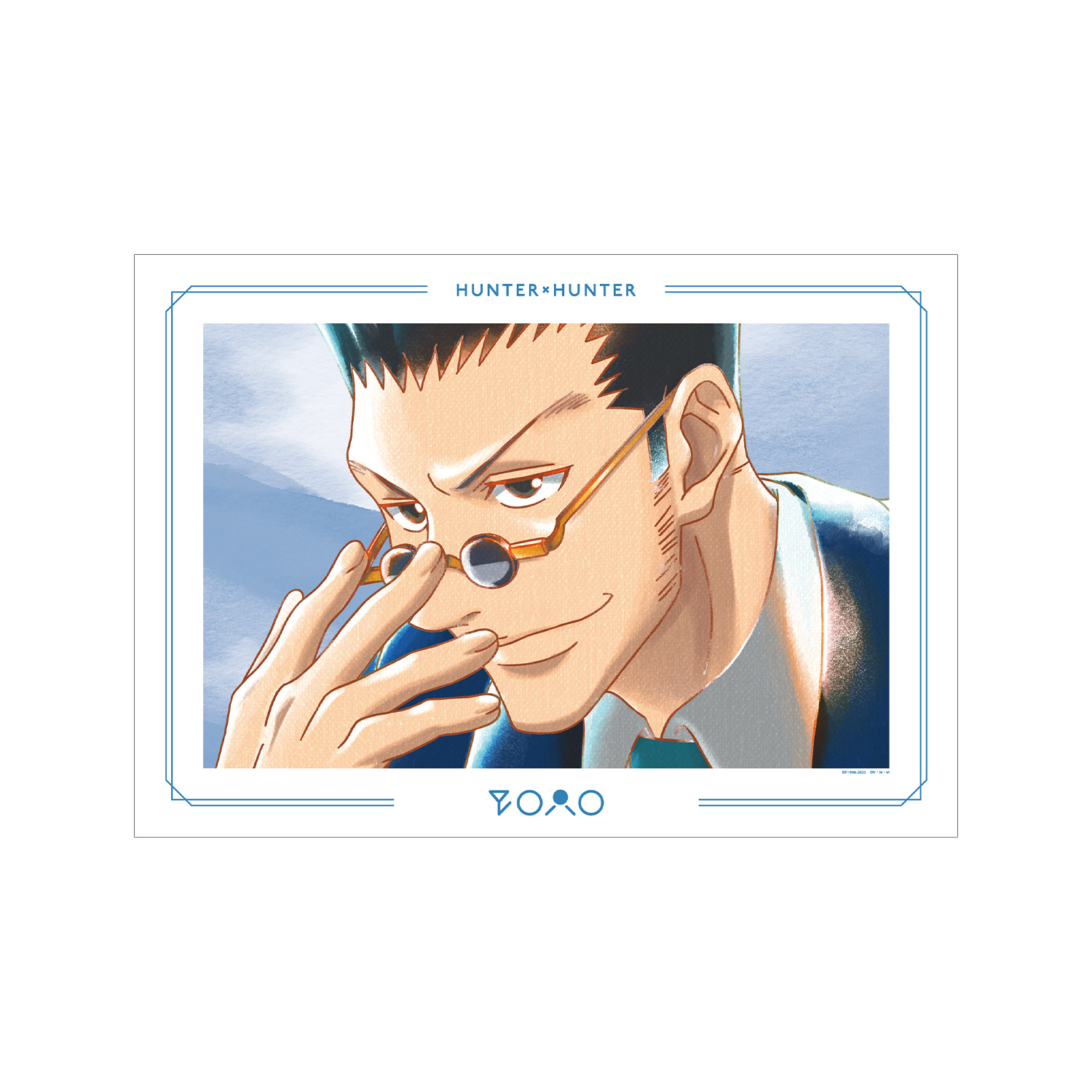 HUNTER×HUNTER レオリオ Ani-Art aqua label 第2弾 A3マット加工ポスター