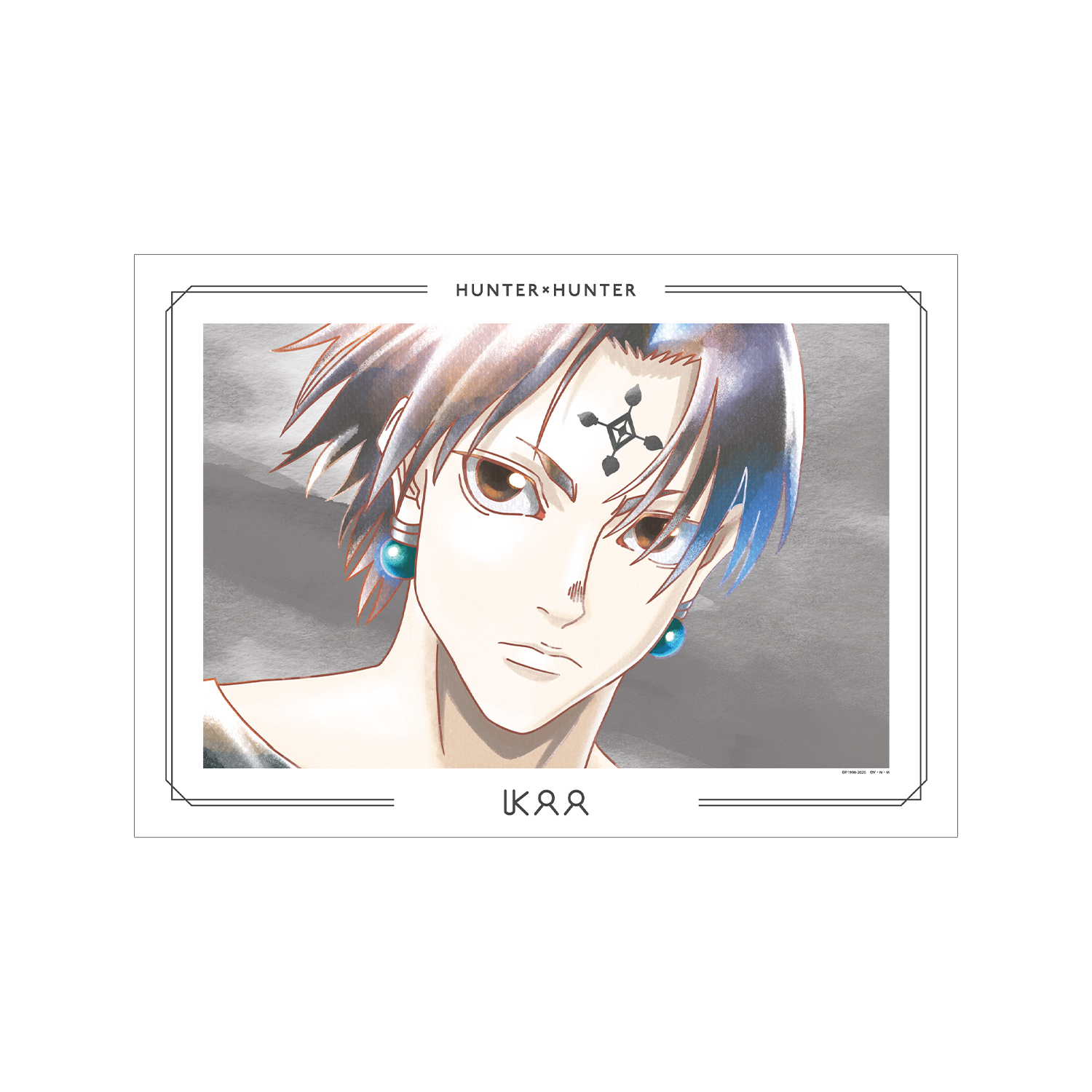 HUNTER×HUNTER クロロ Ani-Art aqua label 第2弾 A3マット加工ポスター