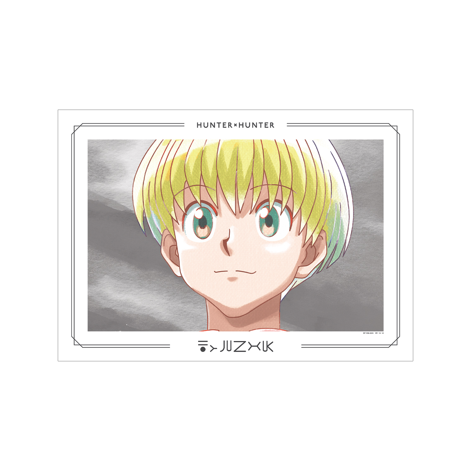 HUNTER×HUNTER シャルナーク Ani-Art aqua label 第2弾 A3マット加工ポスター