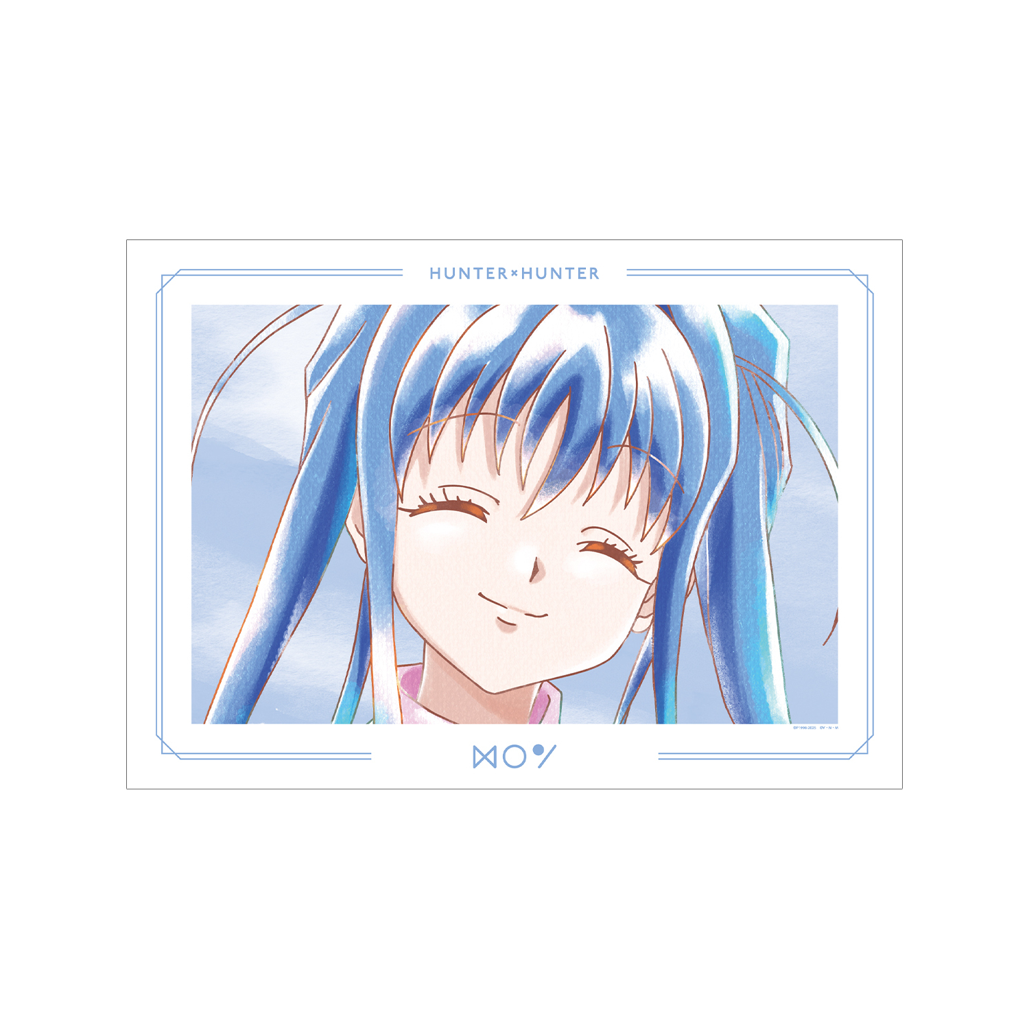 HUNTER×HUNTER ネオン Ani-Art aqua label 第2弾 A3マット加工ポスター