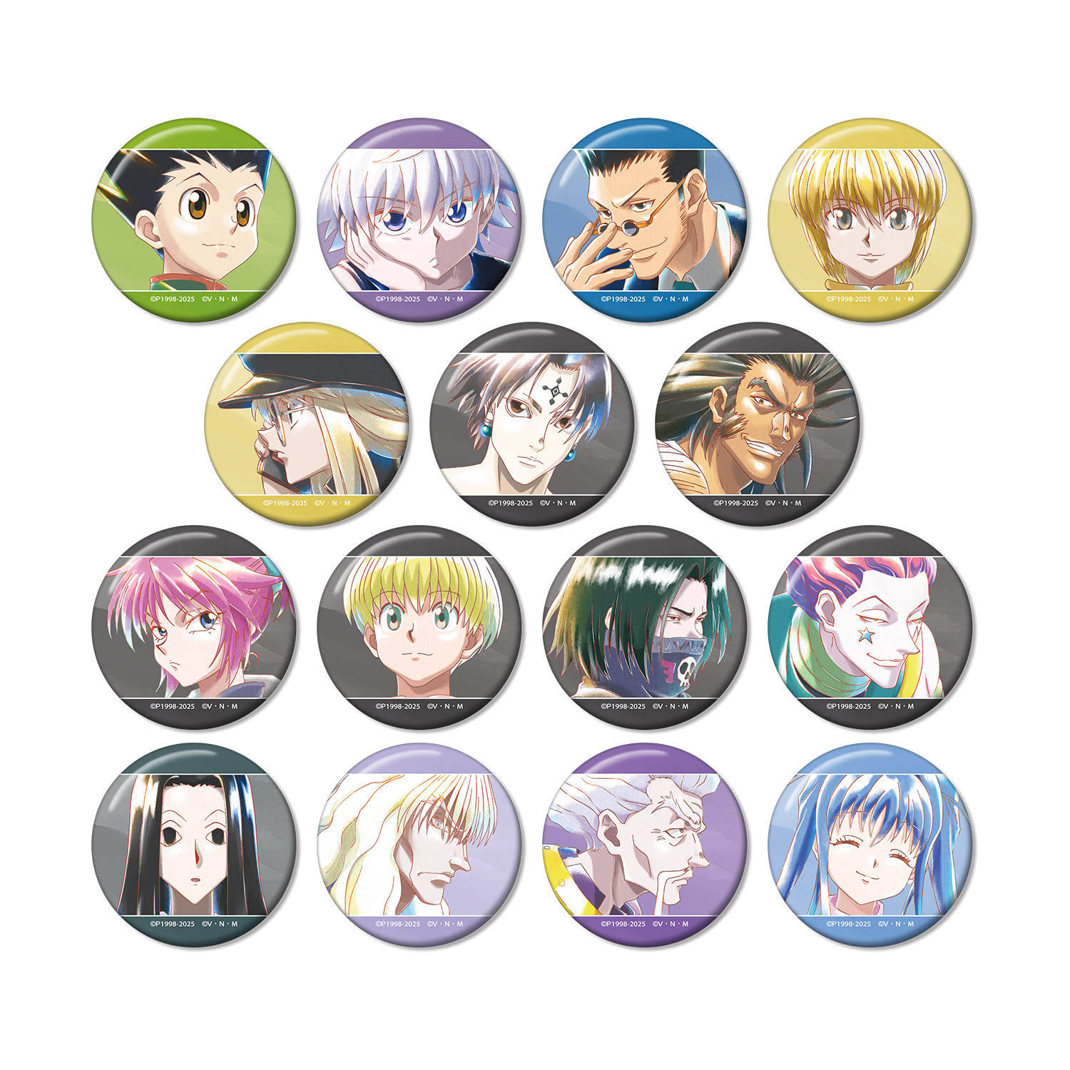 HUNTER×HUNTER トレーディング Ani-Art aqua label 第2弾 缶バッジ