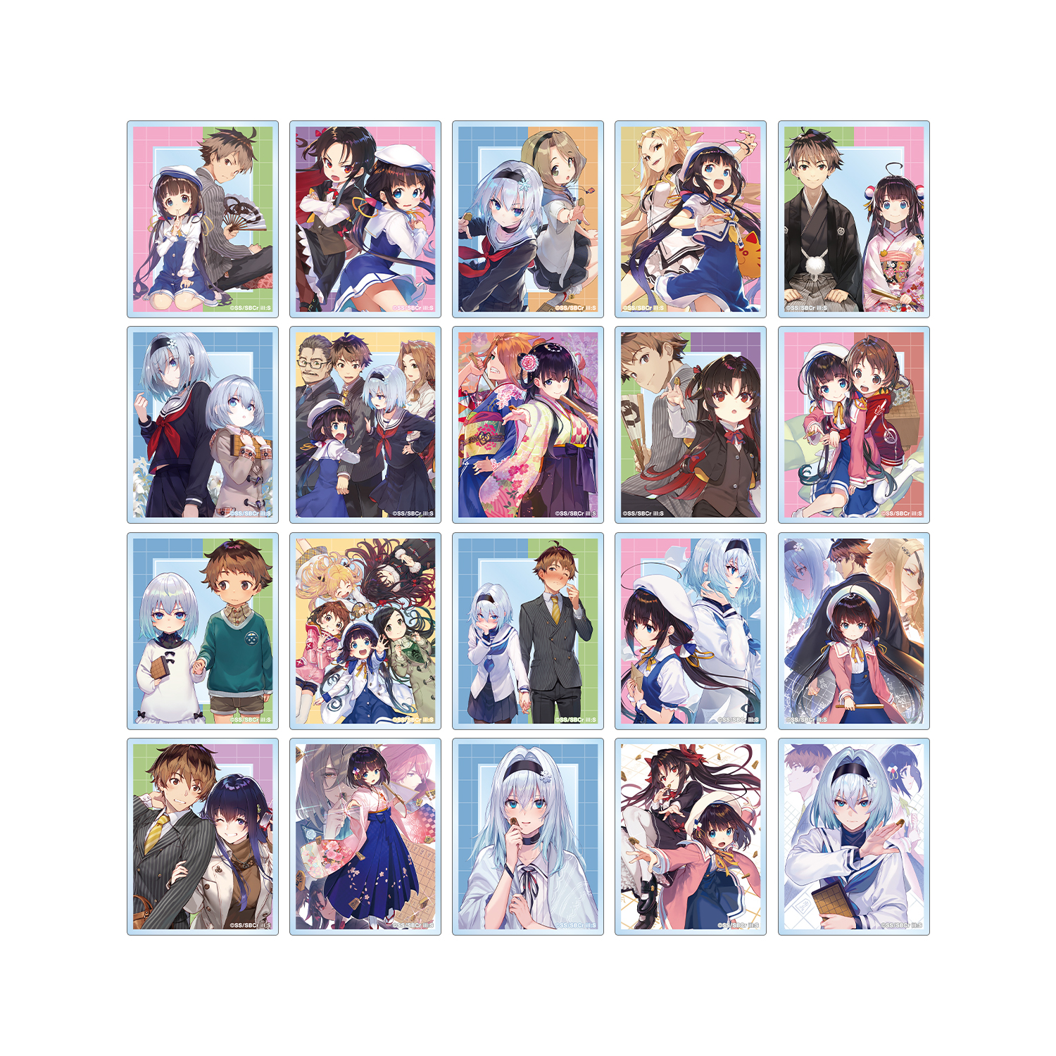 りゅうおうのおしごと！ トレーディング原作イラストアクリルカード