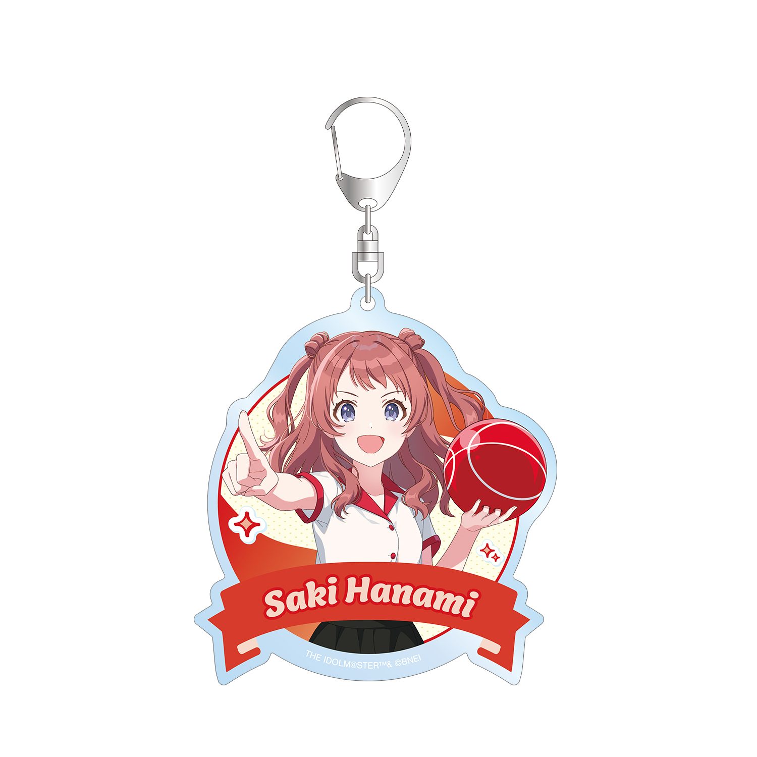 学園アイドルマスター 描き下ろし 花海咲季 ボウリングシャツver. BIGアクリルキーホルダー