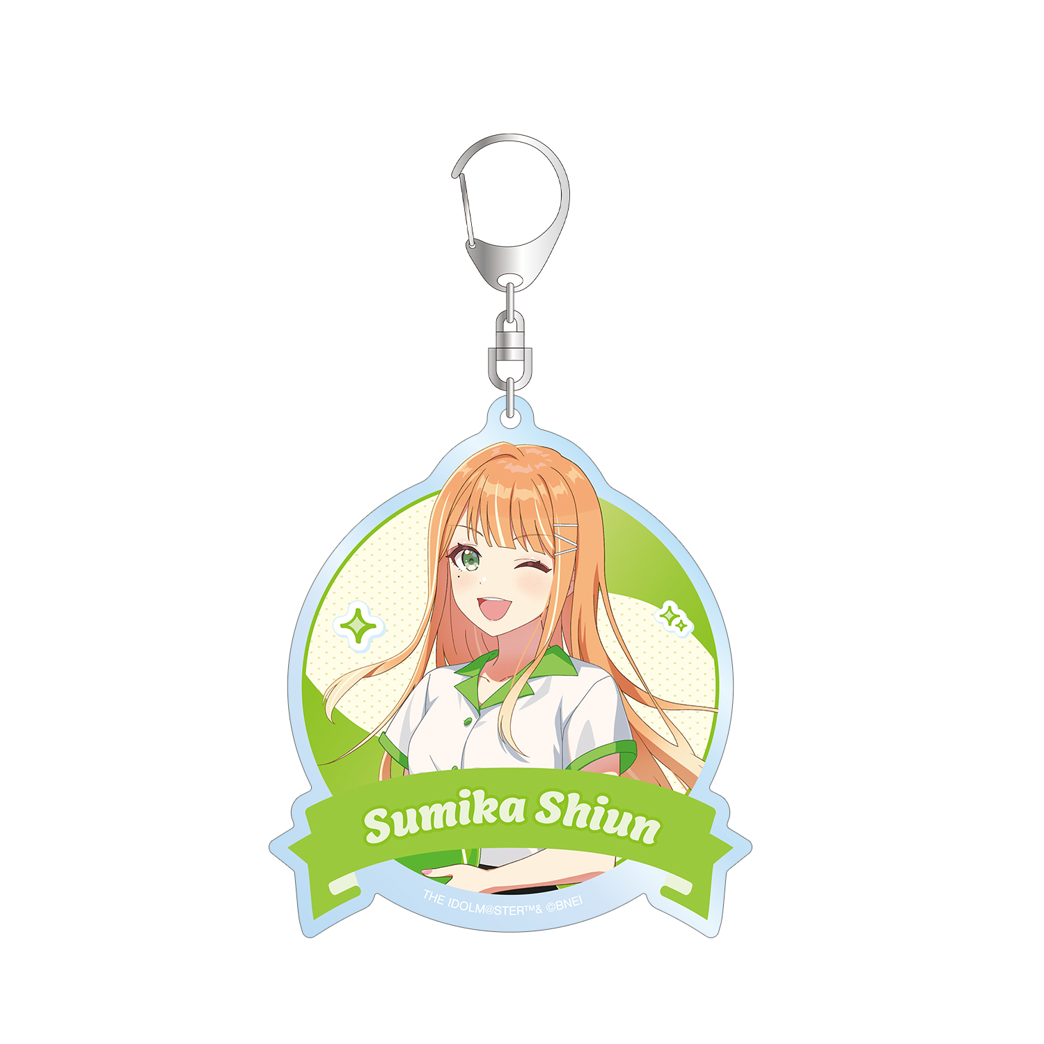 学園アイドルマスター 描き下ろし 紫雲清夏 ボウリングシャツver. BIGアクリルキーホルダー