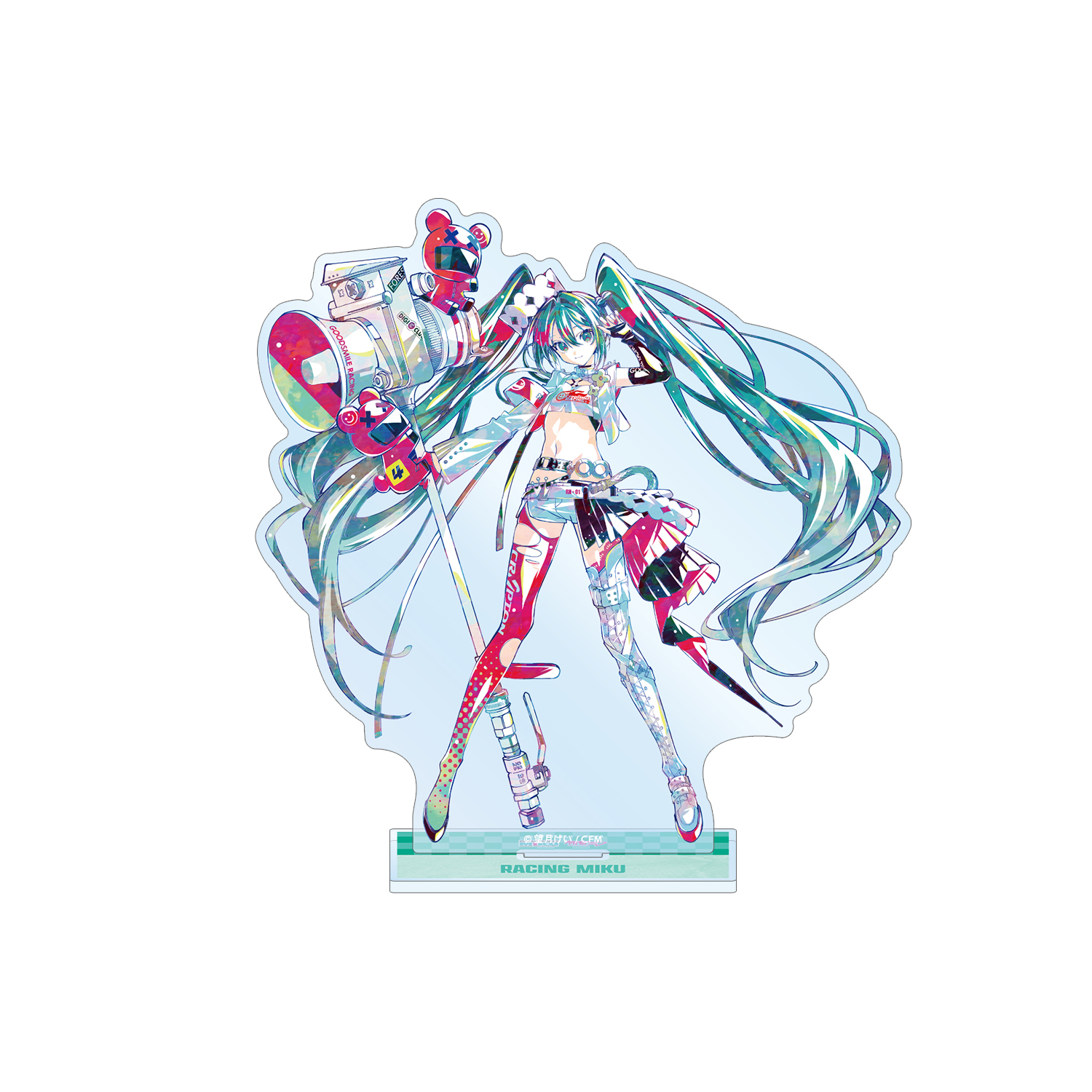 初音ミク GTプロジェクト レーシングミク 2025Ver. Ani-Art BIGアクリルスタンド ver.A