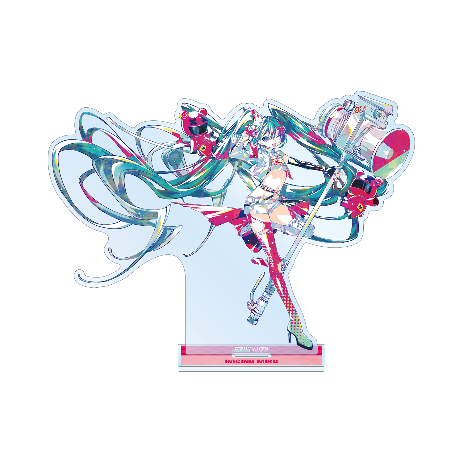 初音ミク GTプロジェクト レーシングミク 2025Ver. Ani-Art BIGアクリルスタンド ver.B