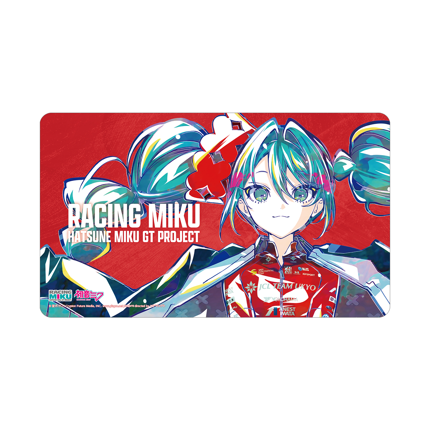 初音ミク GTプロジェクト レーシングミク 2025Ver. Ani-Art マルチデスクマット ver.C