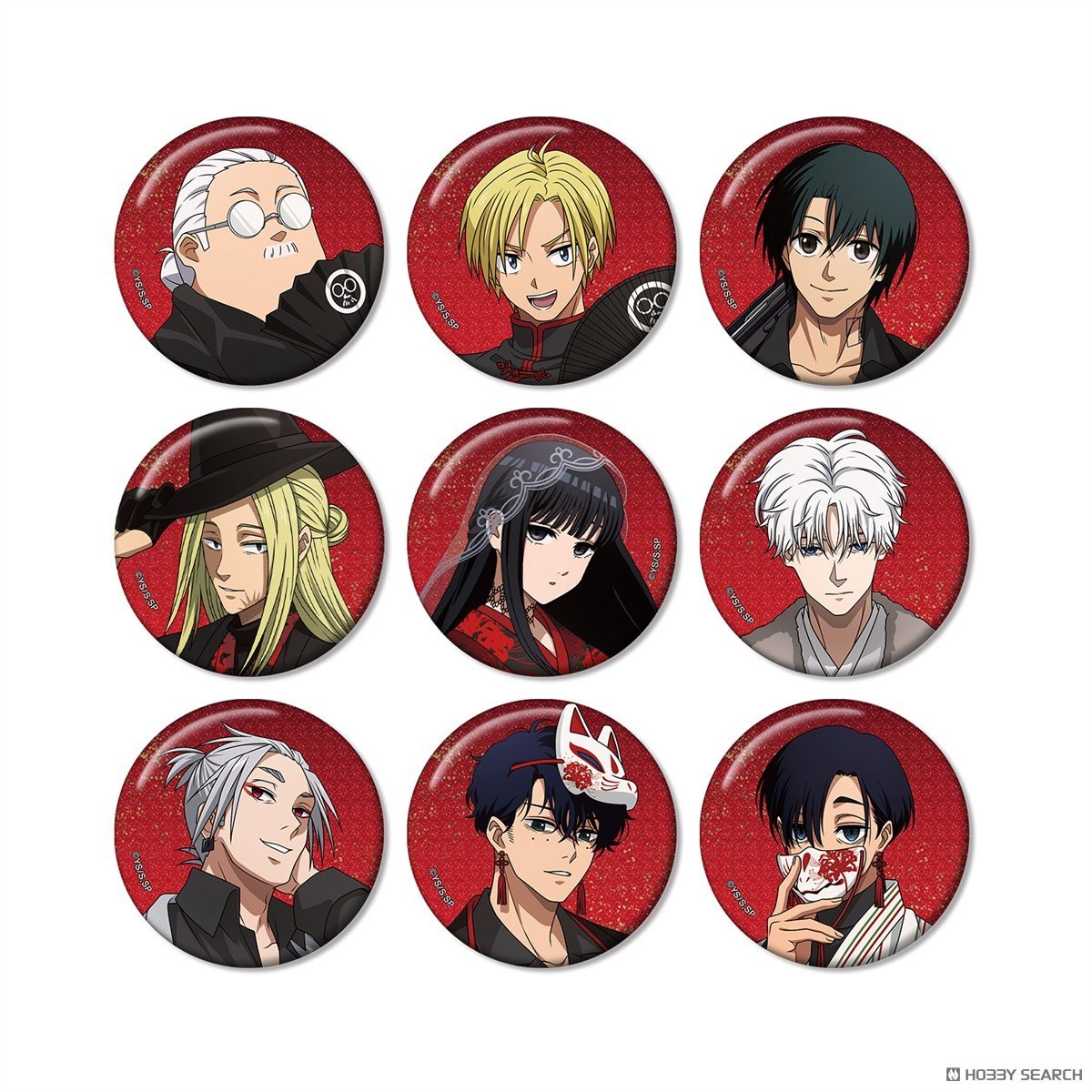 SAKAMOTO DAYS 描き下ろし 和洋折衷ver. トレーディンググリッター缶バッジ