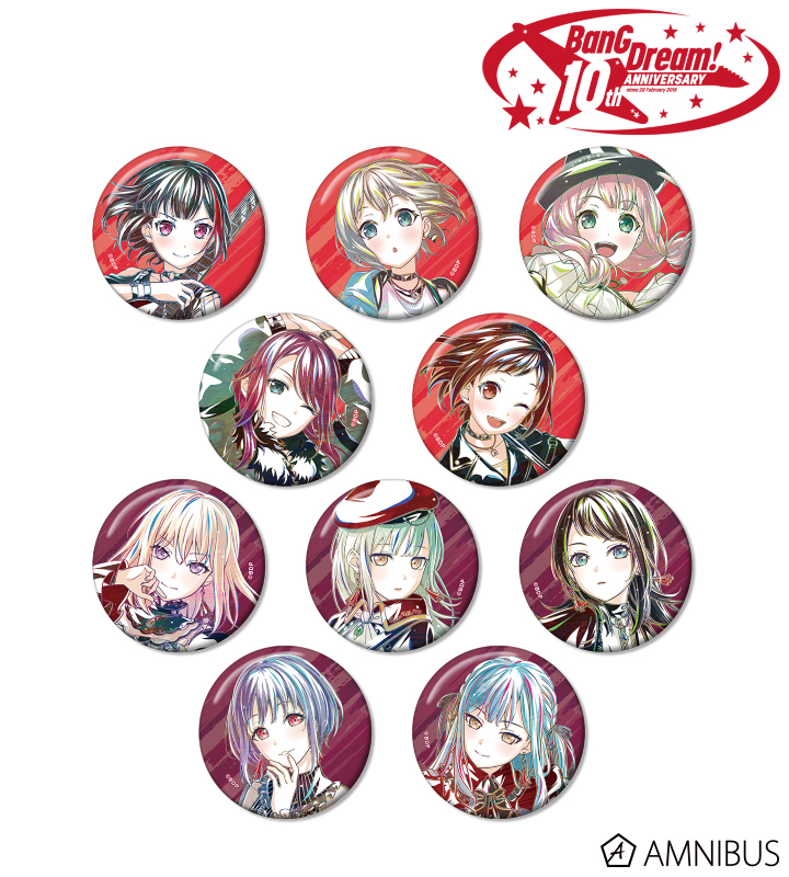 BanG Dream!トレーディング Ani-Art 第6弾 缶バッジ ver.B