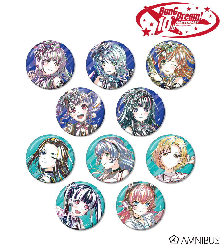 BanG Dream!トレーディング Ani-Art 第6弾 缶バッジ ver.D