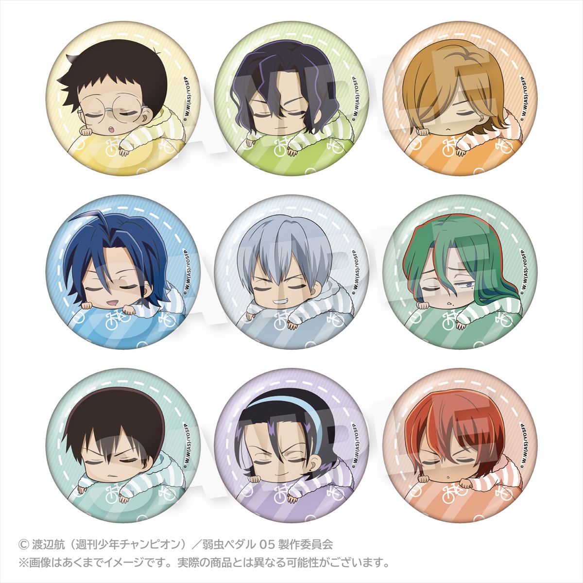 トレーディングふわみん缶バッジ