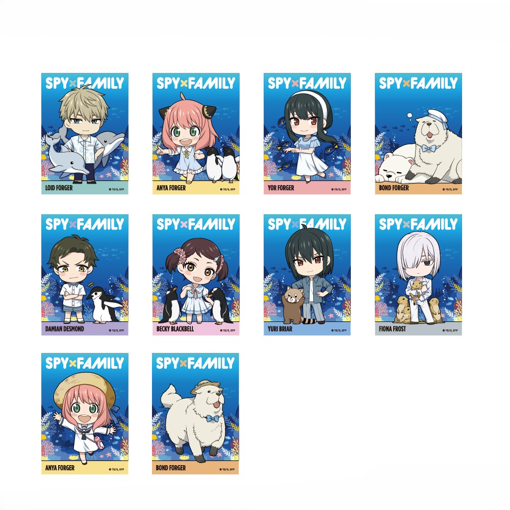 トレーディングクリアカード＿ミニキャラ