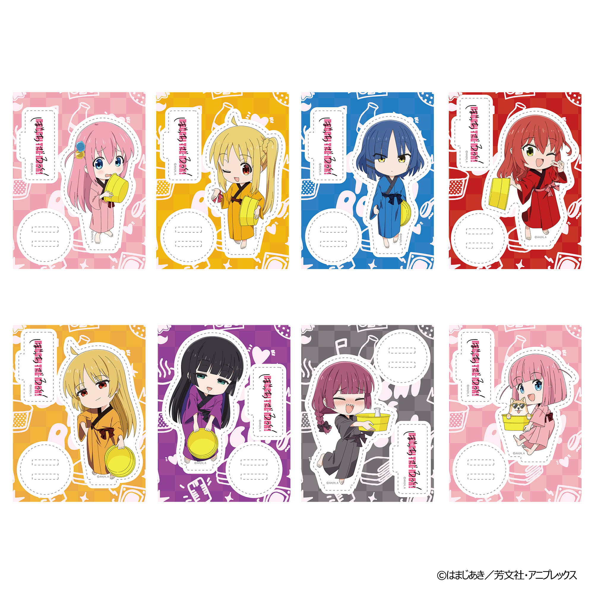 ぼっち・ざ・ろっく！ 浴衣で温泉 ランダムミニアクリルスタンド(全8種)