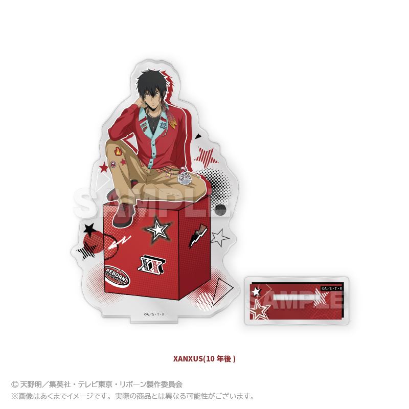 家庭教師ヒットマンREBORN!　アクリルスタンド Decorative style ver.　XANXUS（10年後）