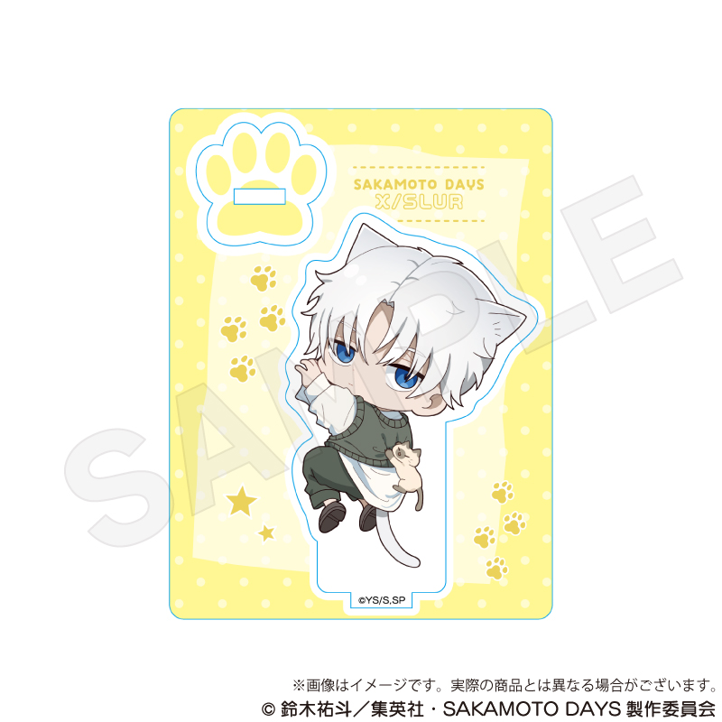 SAKAMOTO DAYS　ミニキャラスタンド ひっつきにゃんver. X（スラー）