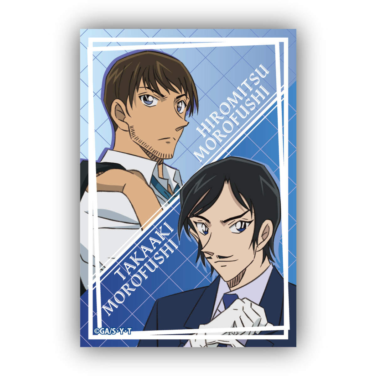 名探偵コナンスクエア型缶バッジＶｏｌ．３　諸伏景光＆諸伏高明