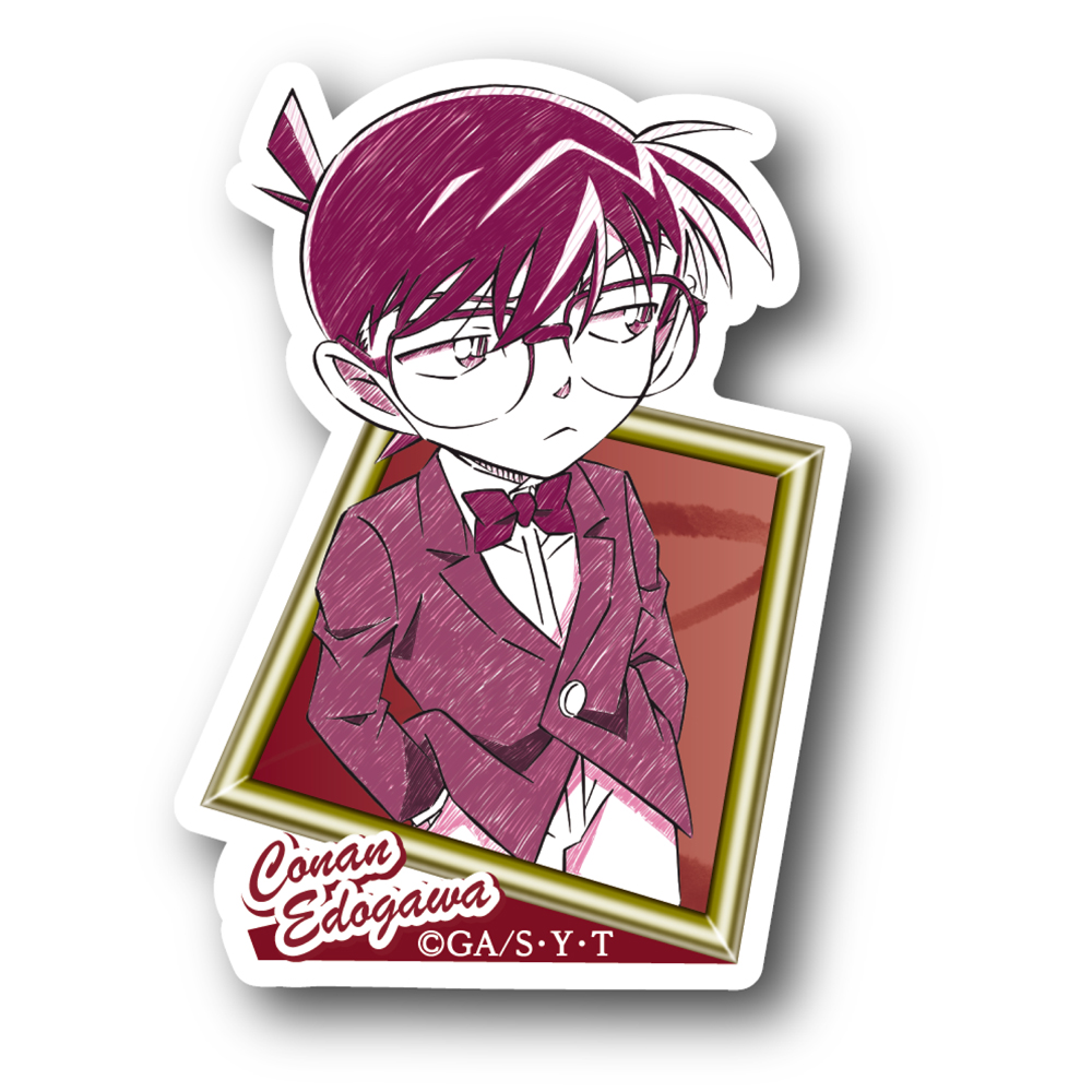 名探偵コナンペンシルアート　ステッカーコレクションＶｏｌ．３　江戸川コナン