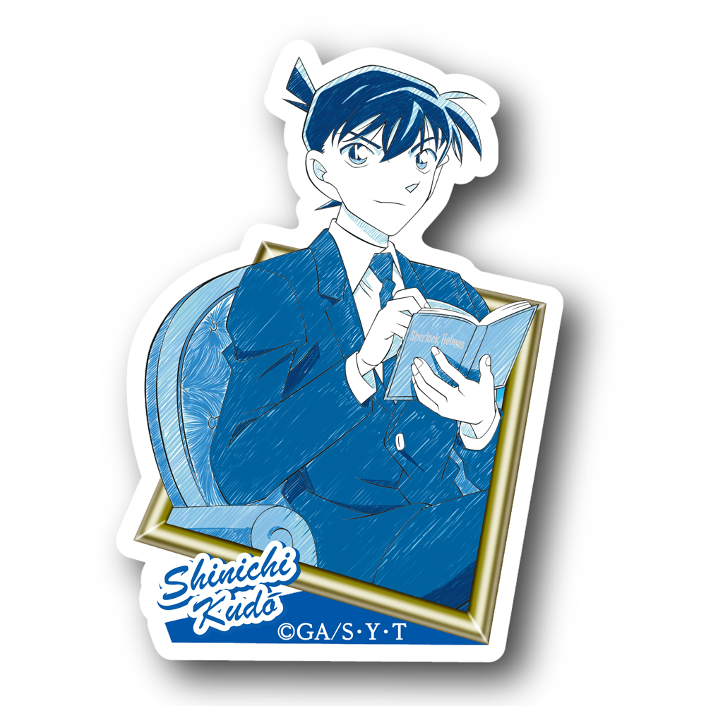 名探偵コナンペンシルアート　ステッカーコレクションＶｏｌ．３　工藤新一