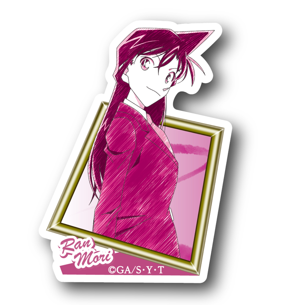 名探偵コナンペンシルアート　ステッカーコレクションＶｏｌ．３　毛利蘭